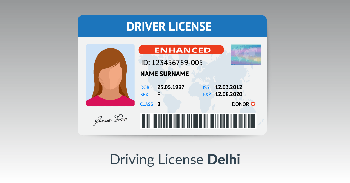 drivers license in india